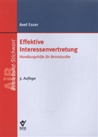 Axel Esser - Effektive Interessenvertretung