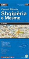 Albanien Mitte Straßenkarte 1 : 200 000 GPS