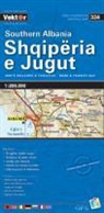 Albanien Süd Straßenkarte 1 : 200 000 GPS