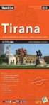 Tirana Stadtplan 1 : 10 000 GPS
