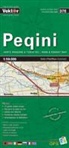 Peqini Provinzkarte 1 : 50 000 GPS