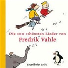 Fredrik Vahle - Die 100 schönsten Lieder von Fredrik Vahle, 4 Audio-CDs (Audiolibro)