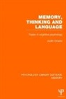 Judith Greene - Memory, Thinking and Language (Ple: Memory)