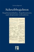 Corinna Sigmund - Schreibbegehren