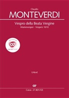 Claudio Monteverdi, Uwe Wolf - Vespro della Beata Vergine (Klavierauszug)
