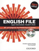 Christina Latham-Koenig, Clive Oxenden - English File, Upper-Intermediate, Third Edition: English File Upper-intermediate Student's Book with German Wordlist