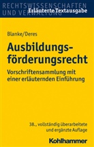 Ernst A. Blanke, Ernst August Blanke, Ernst-August Blanke, Ernst-August (Dr. iur. Blanke, Roland Deres - Ausbildungsförderungsrecht (BAföG)