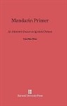 Yuen Ren Chao - Mandarin Primer