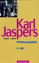 Karl Jaspers - Philosophie, 3 Bde.