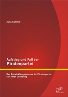 Julia Schmitt - Aufstieg und Fall der Piratenpartei: Der Entwicklungsprozess der Piratenpartei seit ihrer Gründung
