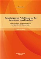 Frederik Kahlbau - Auswirkungen von Preisaktionen auf das Markenimage eines Herstellers