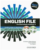 3rd Edition, Christina Latham-Koenig, Clive Oxenden, Paul Seligson - English File, Pre-Intermediate, Third Edition: English File Pre-intermediate Multipack A: Student Book and Workbook