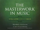 Heinrich Schenker, Heinrich/ Drabkin Schenker, William Drabkin - The Masterwork in Music, 1930