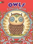 Noelle Dahlen - Owls Coloring Book