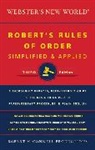 Robert McConnell Productions, Robert McConnell Productions - Webster s New World Robert s Rules Of Order Simplified And Applied,