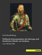 Eric Brandenburg, Erich Brandenburg - Politische Korrespondenz des Herzogs und Kurfürsten Moritz von Sachsen