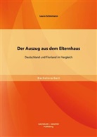 Laura Schiemann - Der Auszug aus dem Elternhaus: Deutschland und Finnland im Vergleich