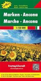 Freytag-Berndt und Artaria KG, Freytag-Bernd und Artaria KG, Freytag-Berndt und Artaria KG - Freytag Berndt Autokarte: Freytag & Berndt Autokarte Marken, Ancona. Marche, Ancona