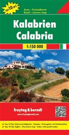Freytag-Berndt und Artaria KG, Freytag-Bernd und Artaria KG, Freytag-Berndt und Artaria KG - Freytag Berndt Autokarte: Freytag & Berndt Autokarte Kalabrien. Calabria