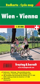 Freytag-Berndt und Artaria KG - Freytag Berndt Rad- und Freizeitkarten: Wien, Radkarte 1:30.000. Freytag & Berndt Cycle map Vienna