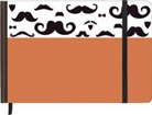 SoftTouch Silhouettes Moustache 15x10