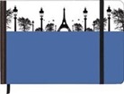 TrendLine Silhouettes Paris 15x10