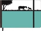 TrendLine Silhouettes Horses 15x10