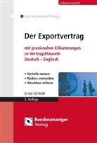Christoph Graf Von Bernstorff, Christoph von (Graf) Bernstorff, Christoph Graf Von Bernstorff - Der Exportvertrag, m. CD-ROM
