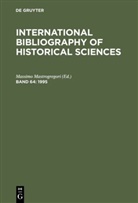 Massim Mastrogregori, Massimo Mastrogregori - International Bibliography of Historical Sciences - Band 64: 1995