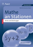 Manfred Bauer, Manfred Januarius Bauer, Marc Bettner, Dinges (Dr.) - Mathe an Stationen SPEZIAL - Terme und Gleichungen