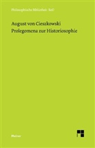 August Von Cieszkowski - Prolegomena zur Historiosophie