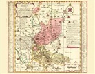 Peter (der Jüngere) Schenk - Historische Karte: Ämter Liebenwerda und Schlieben, 1753 (Plano)