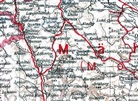 Historische Karte: Die Sudetenländer, 1938 (Plano)