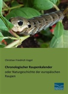 Christian Friedrich Vogel - Chronologischer Raupenkalender oder Naturgeschichte der europäischen Raupen