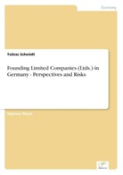 Tobias Schmidt - Founding Limited Companies (Ltds.) in Germany - Perspectives and Risks