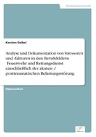 Karsten Geibel - Analyse und Dokumentation von Stressoren und -faktoren in den Berufsfeldern Feuerwehr und Rettungsdienst einschließlich der akuten- / posttraumatischen Belastungsstörung