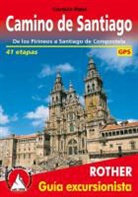 Cordula Rabe - Camino de Santiago (Rother Guía excursionista)