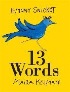 Maira Kalman, Lemony Snicket, Snicket Lemony, Maira Kalman, Kalman Maira - 13 Words