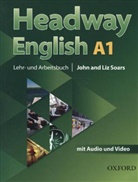Joh Soars, John Soars, Liz Soars - Headway English: A1 Lehr- und Arbeitsbuch, m. MP3-Audio-CD und Video-DVD