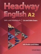 Joh Soars, John Soars, Liz Soars - Headway English: A2 Lehr- und Arbeitsbuch, m. MP3-Audio-CD und Video-DVD