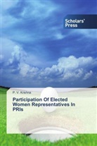 P V Krishna, P. V. Krishna - Participation Of Elected Women Representatives In PRIs