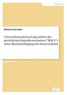 Michael Schroeder - Unternehmensbewertung mittels des gewichteten Kapitalkostensatzes ("WACC") unter Berücksichtigung des Steuersystems