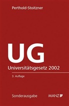 Bettina Perthold-Stoitzner - Universitätsgesetz 2002 - UG (f. Österreich)