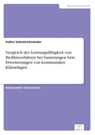 Volker Schmid-Schmieder - Vergleich der Leistungsfähigkeit von Biofilmverfahren bei Sanierungen bzw. Erweiterungen von kommunalen Kläranlagen