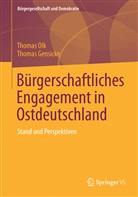 Thomas Gensicke, Thoma Olk, Thomas Olk - Bürgerschaftliches Engagement in Ostdeutschland