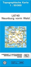Breitband und Vermessung Landesamt für Digitalisierung, Landesam für Digitalisierung  Breitband u, Landesam für Digitalisierung Breitband un, Landesamt für Digitalisierung Breitband un, Breitband und Vermessung Landesamt für Digitalisierung - Topographische Karte Bayern Neunburg vorm Wald