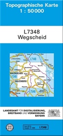 Landesam für Digitalisierung Breitband un, Landesamt für Digitalisierung Breitband un - Topographische Karte Bayern Wegscheid