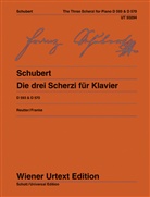 Franz Schubert, Jochen Reutter - Die drei Scherzi für Klavier