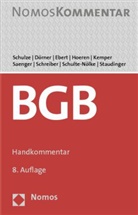 Heinric Dörner, Heinrich Dörner, Ina Ebert, Ina u a Ebert, Reine Schulze, Reiner Schulze - Bürgerliches Gesetzbuch (BGB), Handkommentar