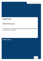 Ansgar Finken - Full Disclosure